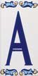 LETRAS CERAMICAS 7,5X15 (A-Z) - MLM